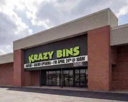 Krazy Bins Akron Grand Opening