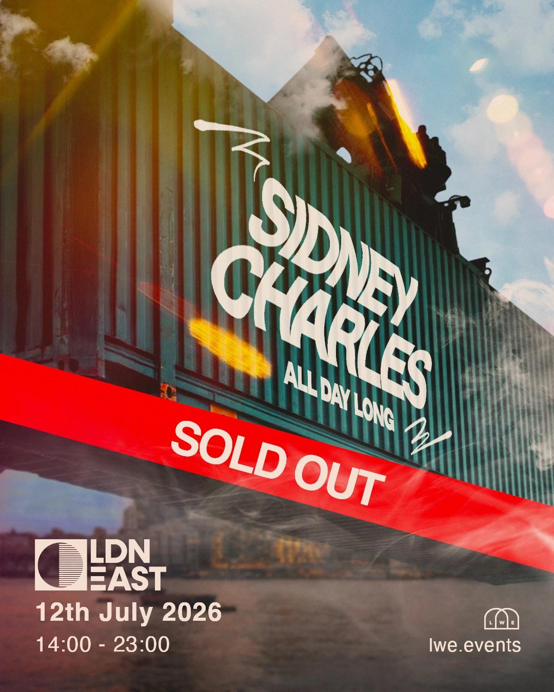 Sidney Charles (All Day Long) *** SOLD OUT ***