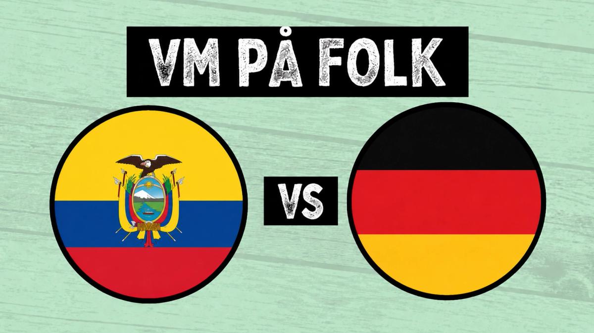 Ecuador vs Tyskland