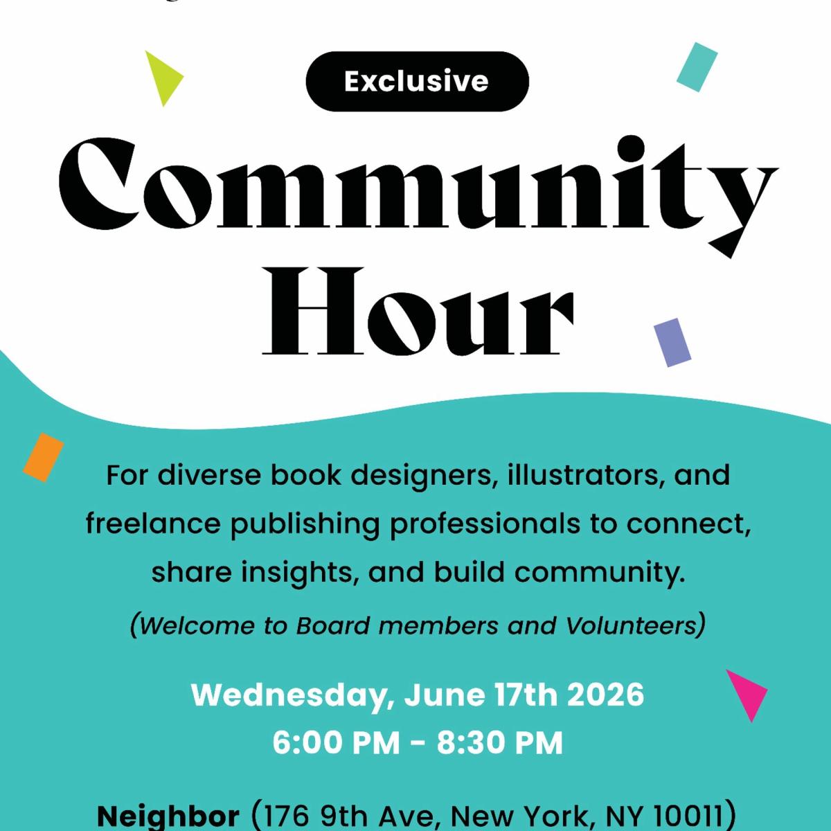 BBBD Exclusive Community Hour (IN-PERSON)