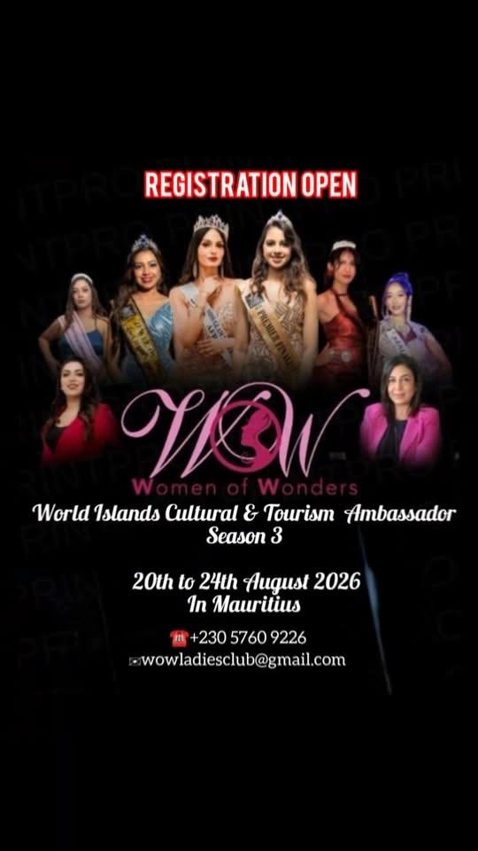 World Islands Cultural & Tourism Ambassador