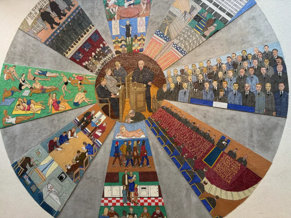 Upptäck konstskatten i Folkets Hus