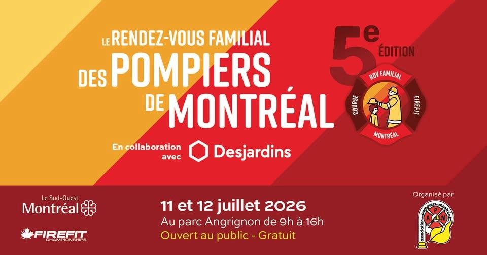 Le Rendez-vous familial des Pompiers de Montréal 2026
