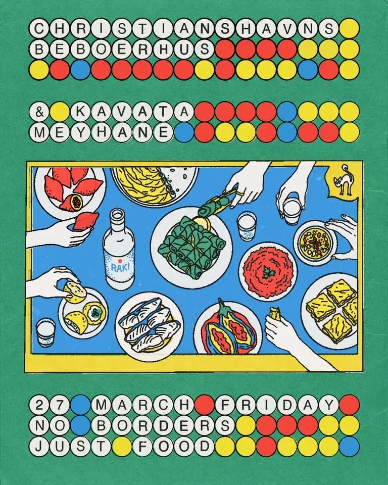 Meyhane: Istanbul dinner - no borders / KAVATA x Beboerhuset