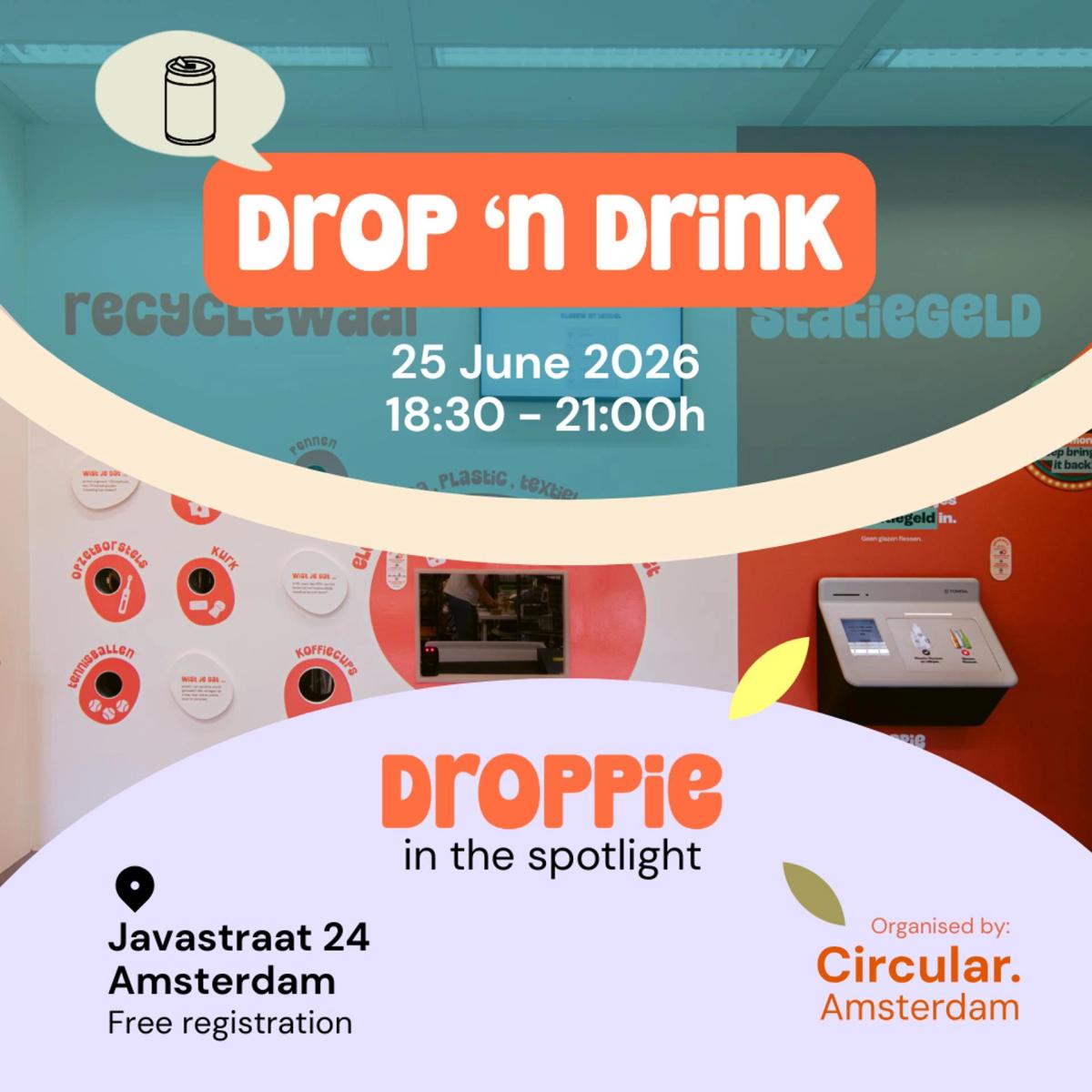 Drop 'n drink: Droppie Spotlight