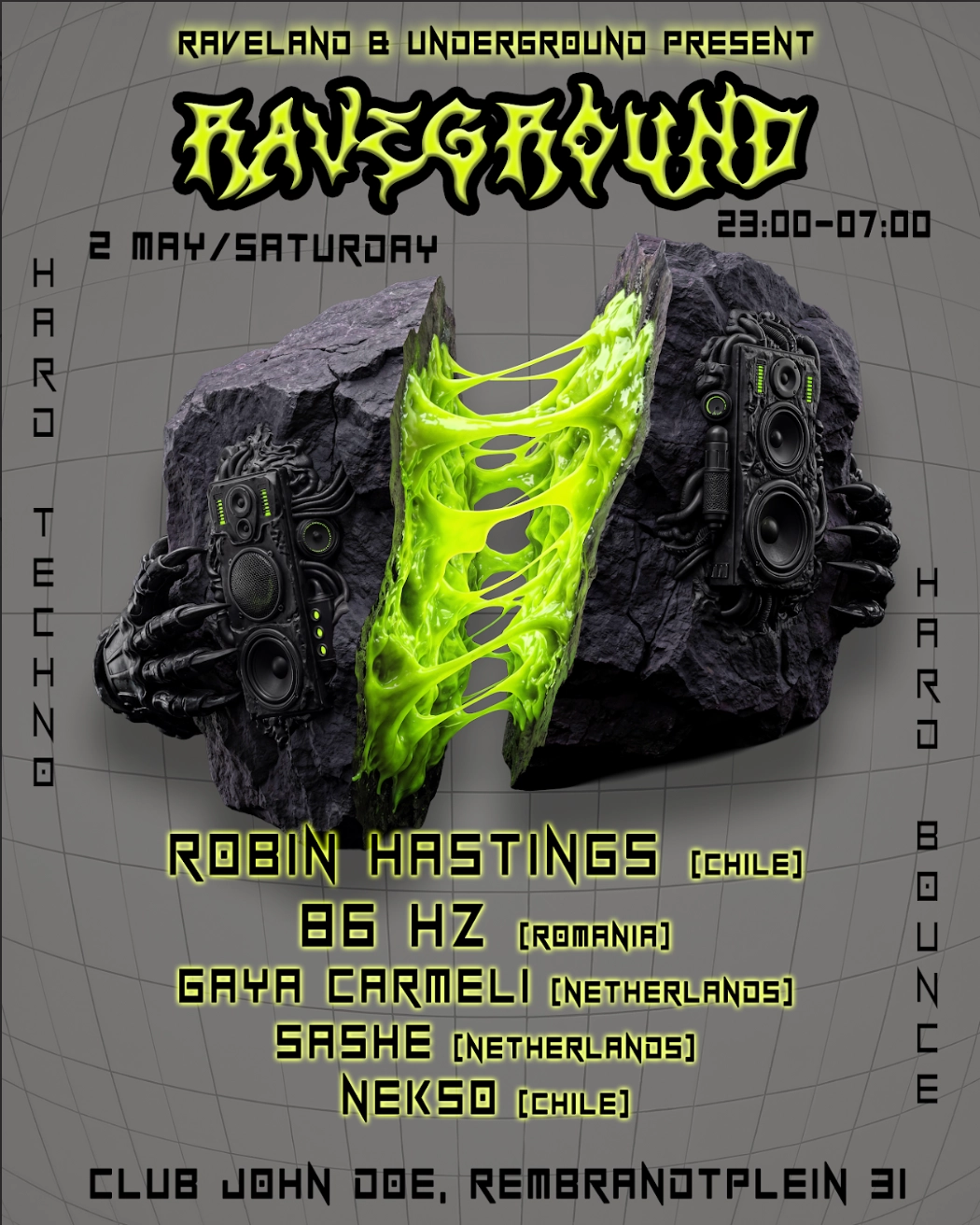 RAVEGROUND - Hard Techno & Hard Bounce