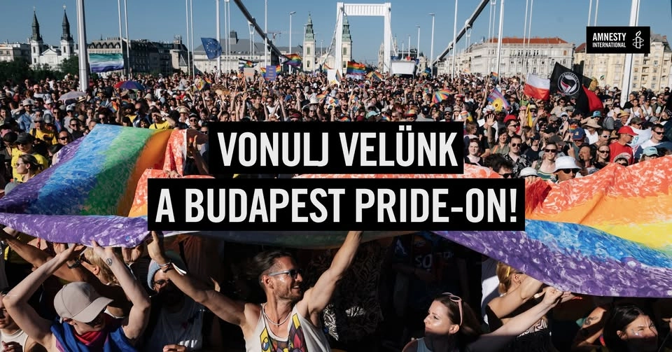 Vonulj velünk a Budapest Pride-on!