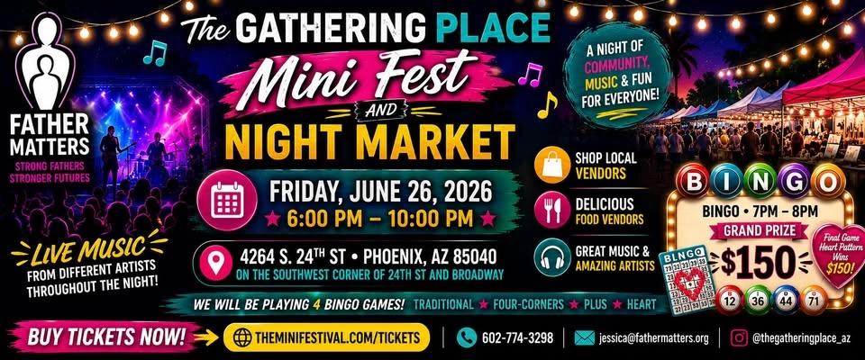 The Gathering Place Mini Fest and Night Market