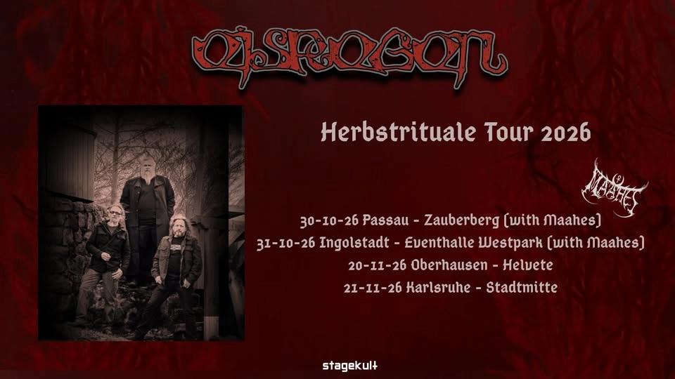 Eisregen - Herbstrituale Tour 2026 - OBERHAUSEN