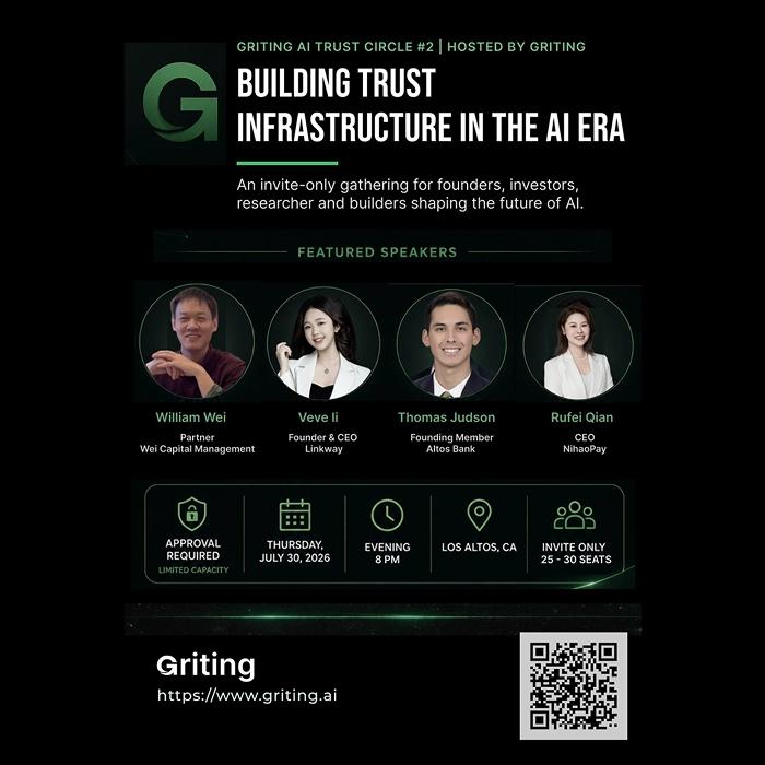 Building Trust Infrastructure for the AI Era - By Griting