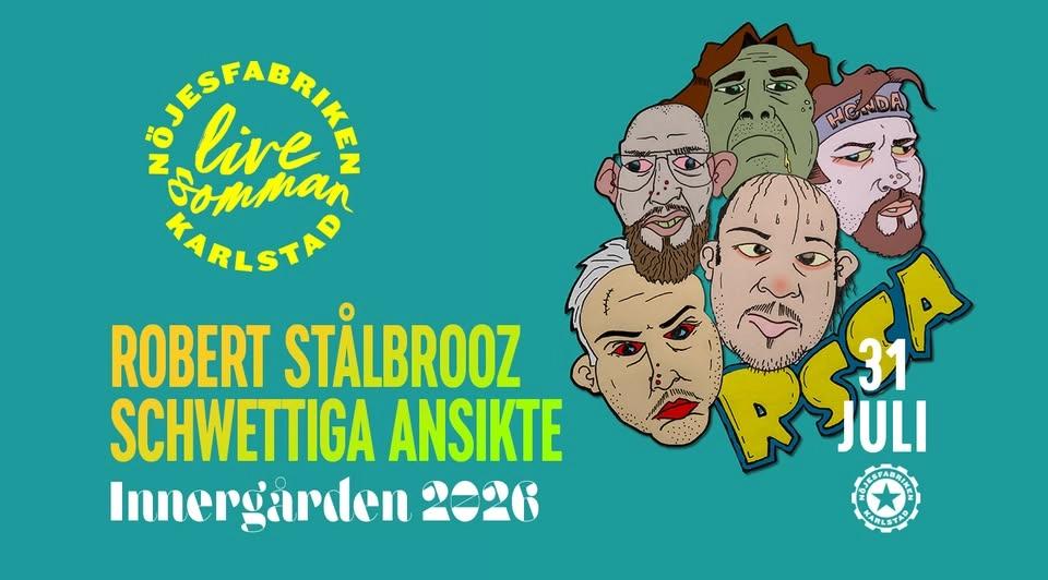 RSSA - En Tribut till Errol | Live På Innergården