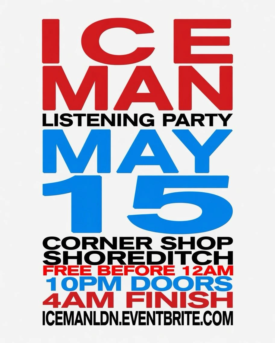 DRAKE ICEMAN: ALBUM LISTENING PARTY LONDON