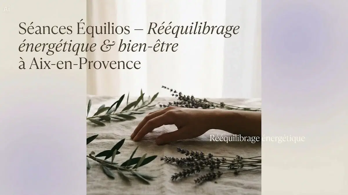 Séances Équilios – Rééquilibrage énergétique & bien-être à Aix-en-Provence