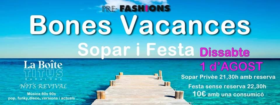 Festa Bones Vacances