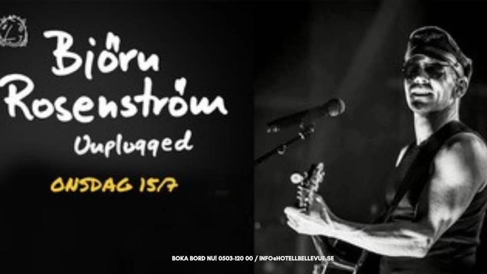 Björn Rosenström live i Hjo
