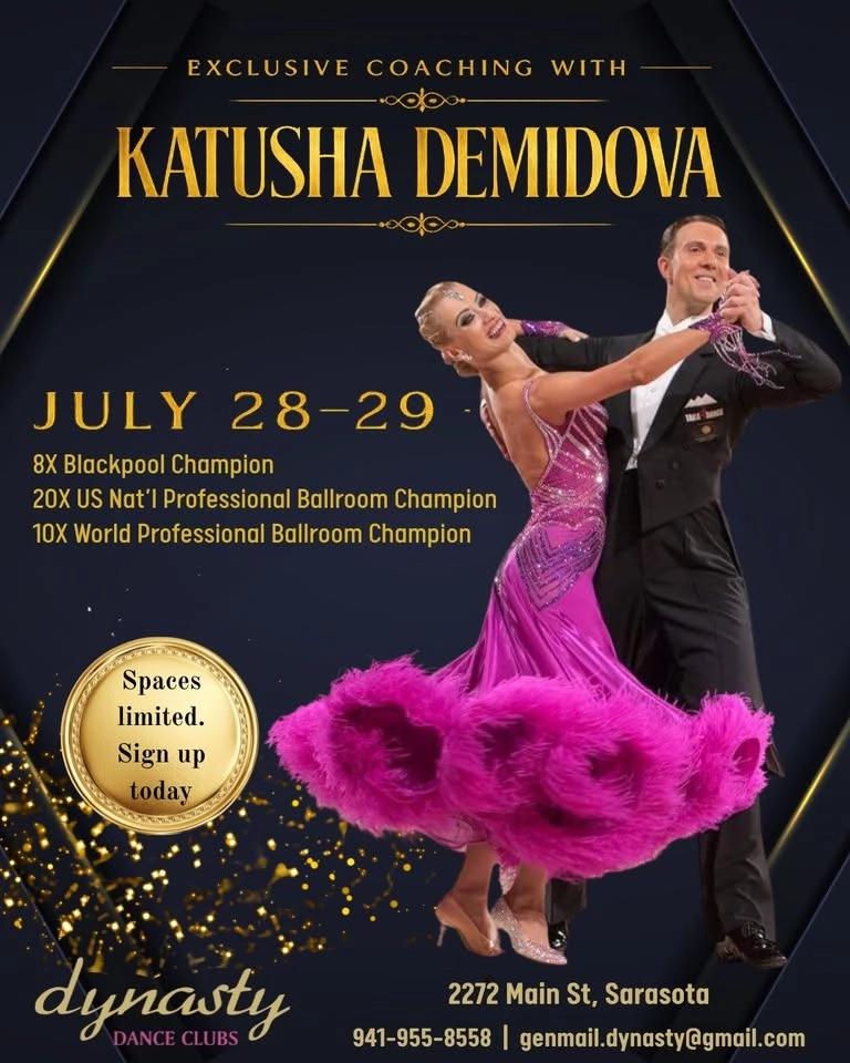 World Champion Coaching with Katusha Demidova