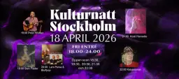 Hökis Visrum Presenterar Kulturnatt Stockholm 2026