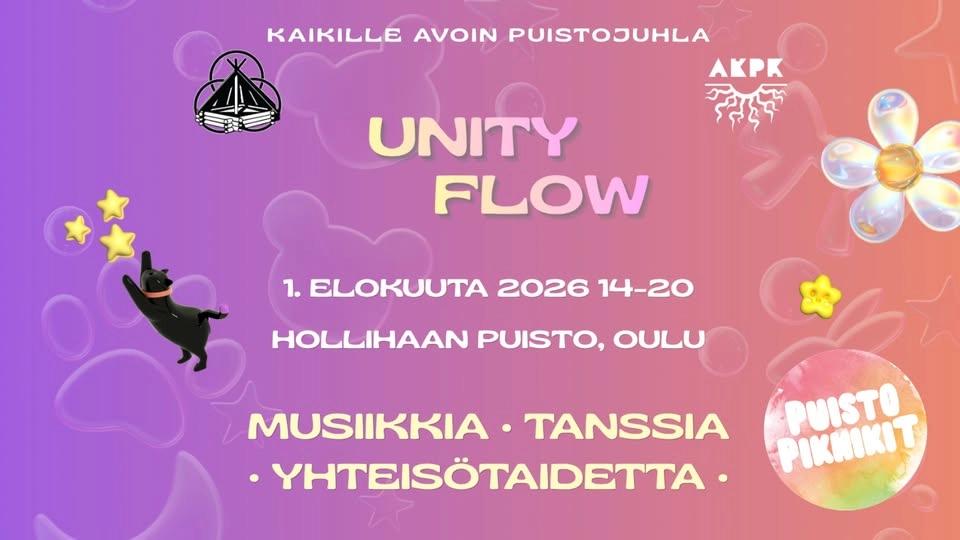 Oulun Puistopiknikit: UNITYFLOW – kaikille avoin elektronisen musiikin puistojuhla