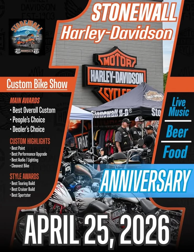 Stonewall Harley-Davidson’s One Year Anniversary