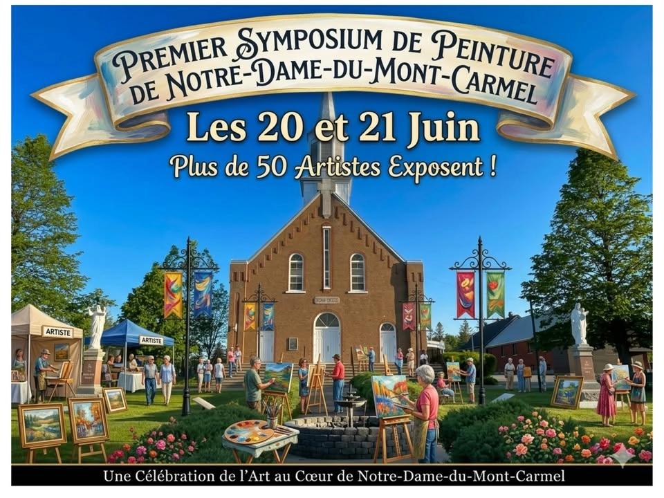 Symposium de peinture Notre-Dame-du-Mont-Carmel