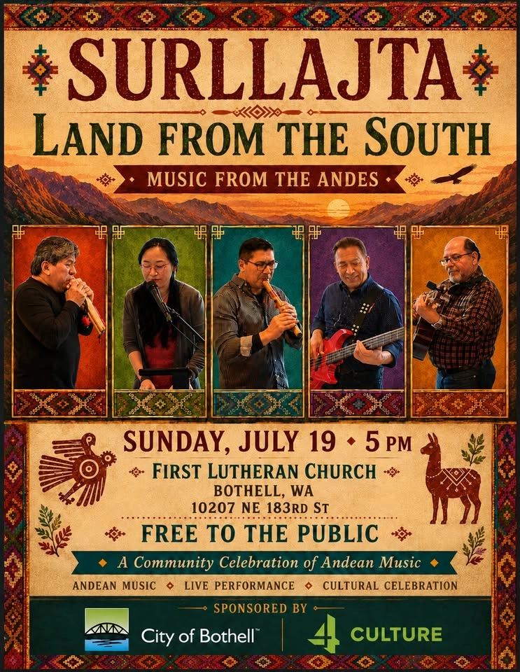 SurLlajta Live at Bothell ā Andean Music Concert