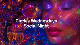 🌏💖 International Disco Wednesdays 🪩✨ Cute Games, Cocktails & New Friends 💃🕺