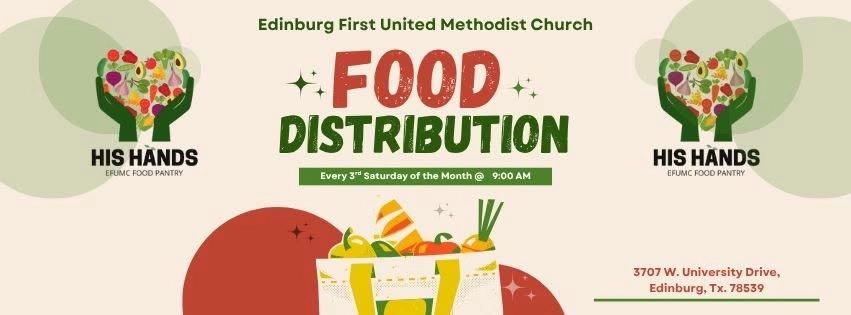 EFUMC Monthly Food Distribution - June 20th, 2026