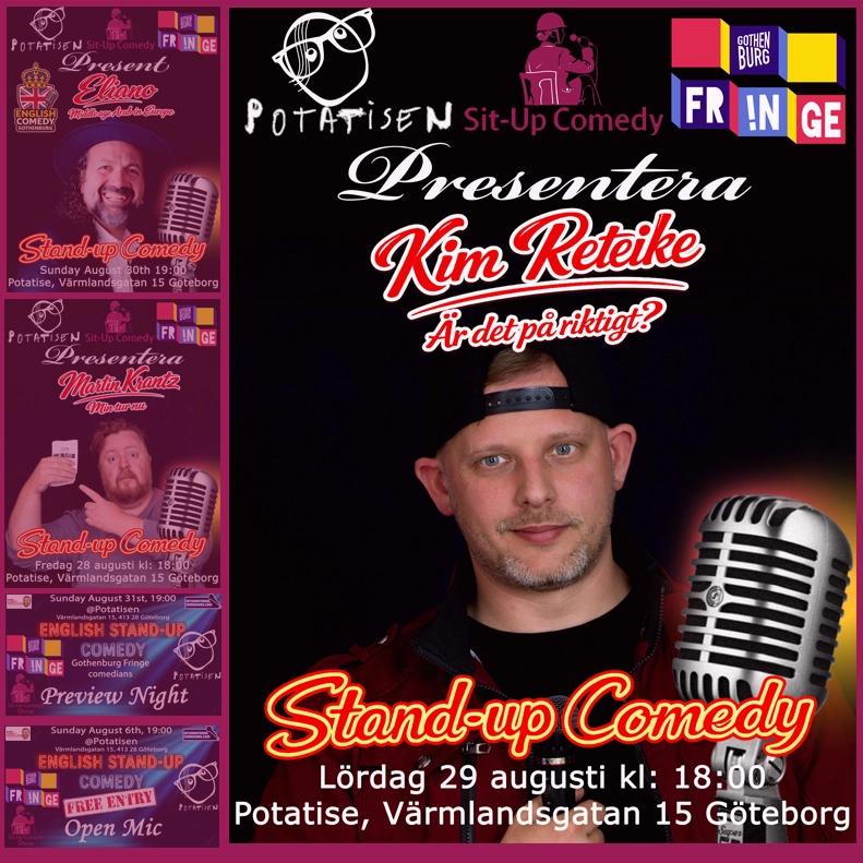 English Stand-Up Comedy – Open Mic (Free Entry)