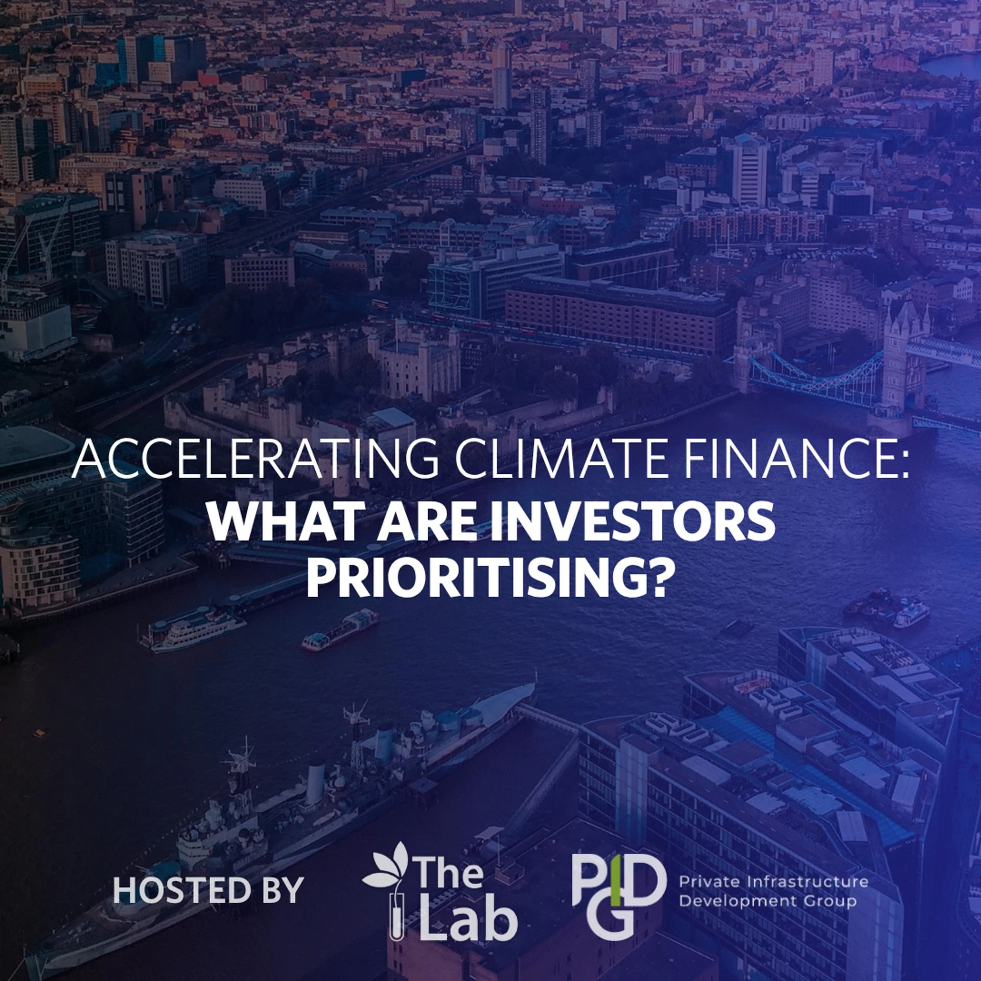 Accelerating Climate Finance: What are investors prioritising?