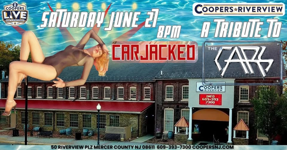 Carjacked - A Tribute to The Cars! at Cooper's Riverview