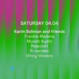 Toffler presents Karim Soliman and friends