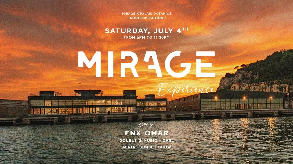 MIRAGE Experience @ Rooftop Palais des Congrès OCEANICE