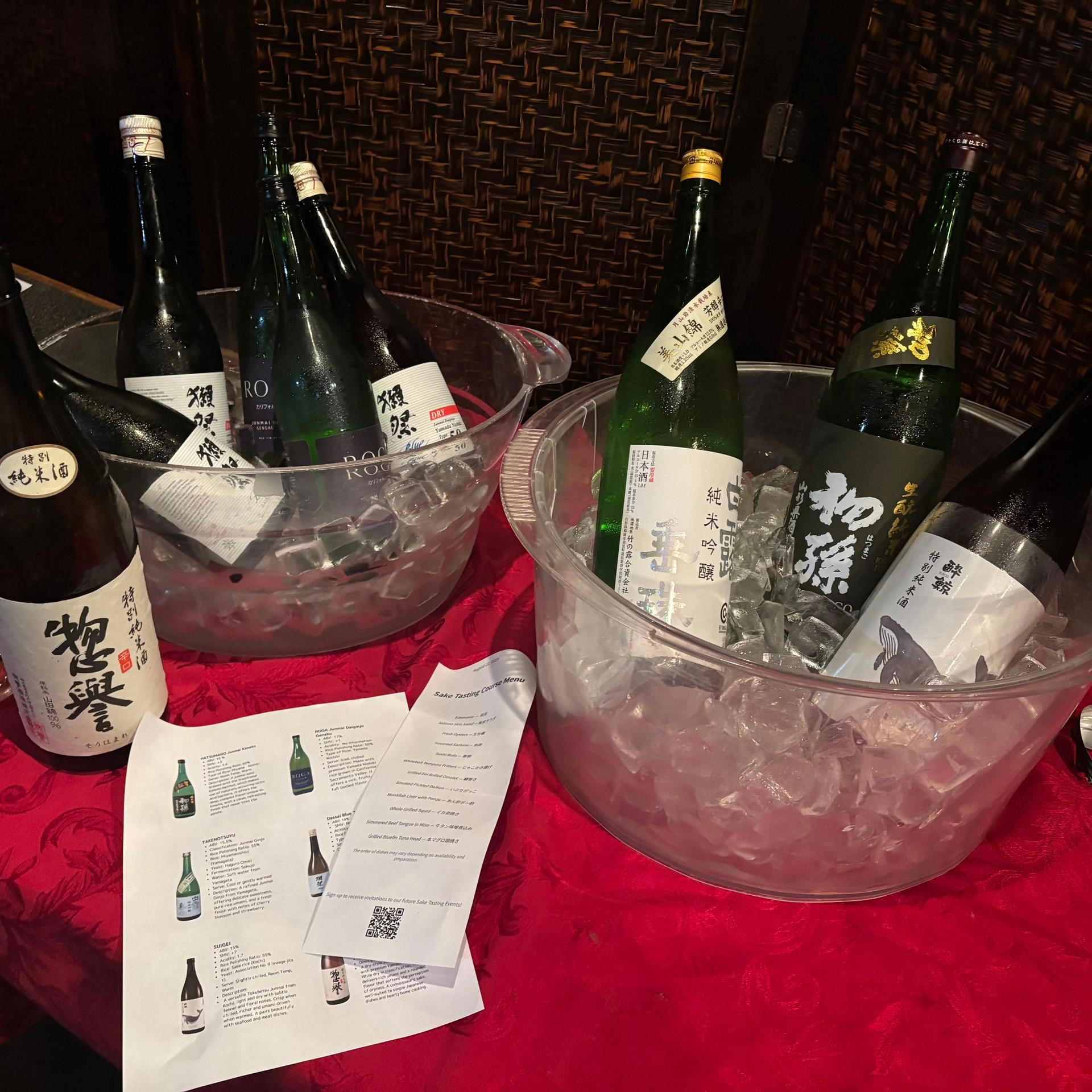 Sake Tasting @Sakae Sushi vol.16