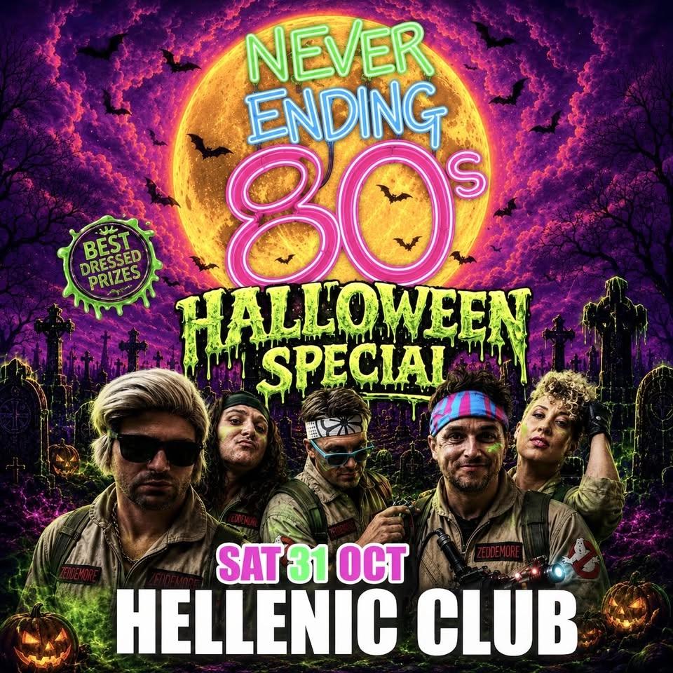 Never Ending 80s Halloween Dress Up Party