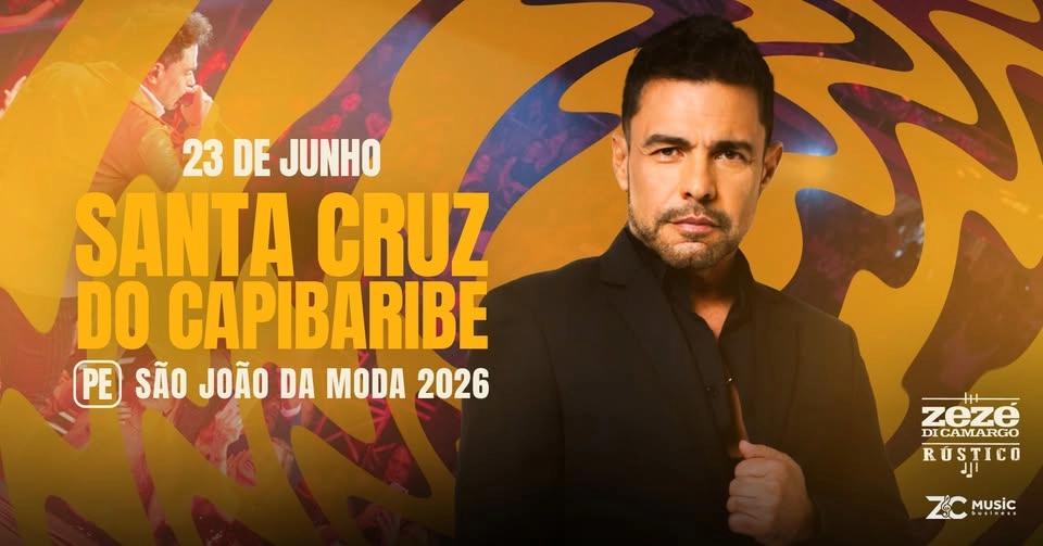 Show do Zezé Di Camargo em Santa Cruz de Capibaribe (PE)