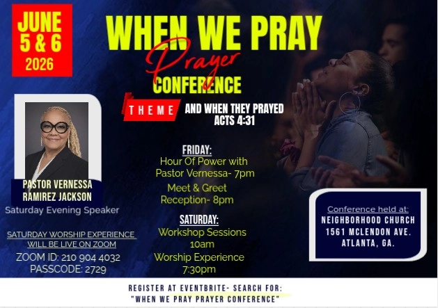 When We Pray Prayer Conference 2026