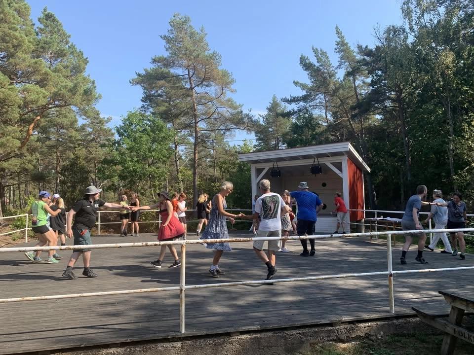 Lindy hop på Aspö Kulturrunda (Aspö Folkets hus)