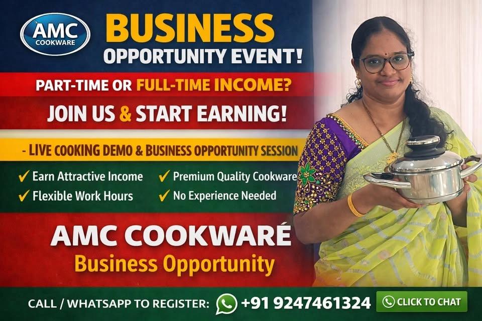 🍳 AMC Cookware Business Opportunity Event – Don’t Miss This!