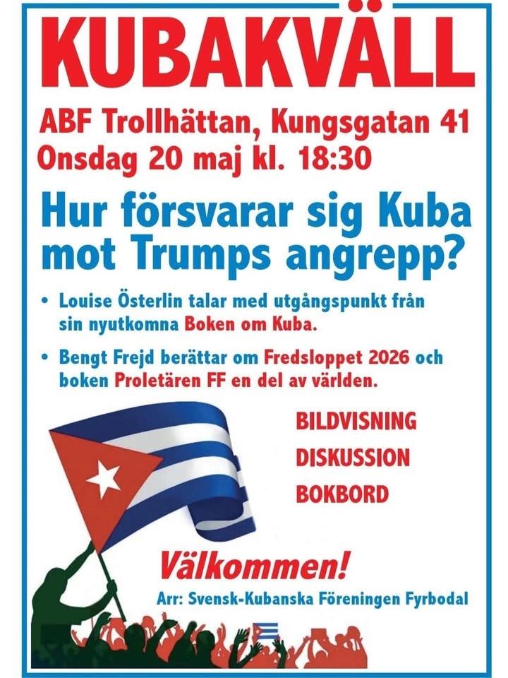 Kuba kväll i Trollhättan