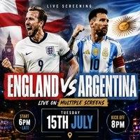 England VS Argentina World Cup Semi Finals