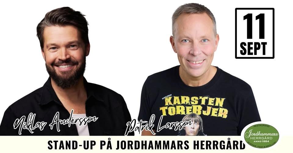 Stand-up med Niklas Andersson & Patrik Larsson