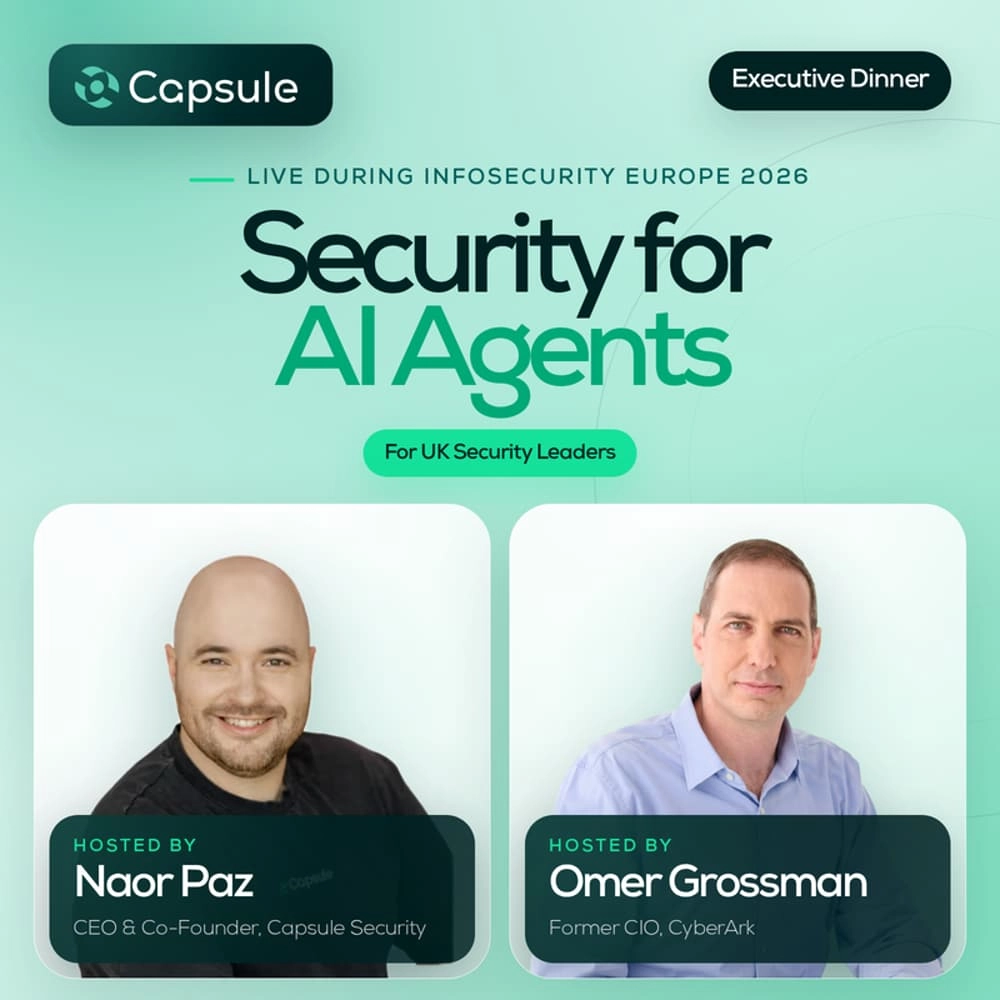 Executive Security Dinner: AI Agent Security