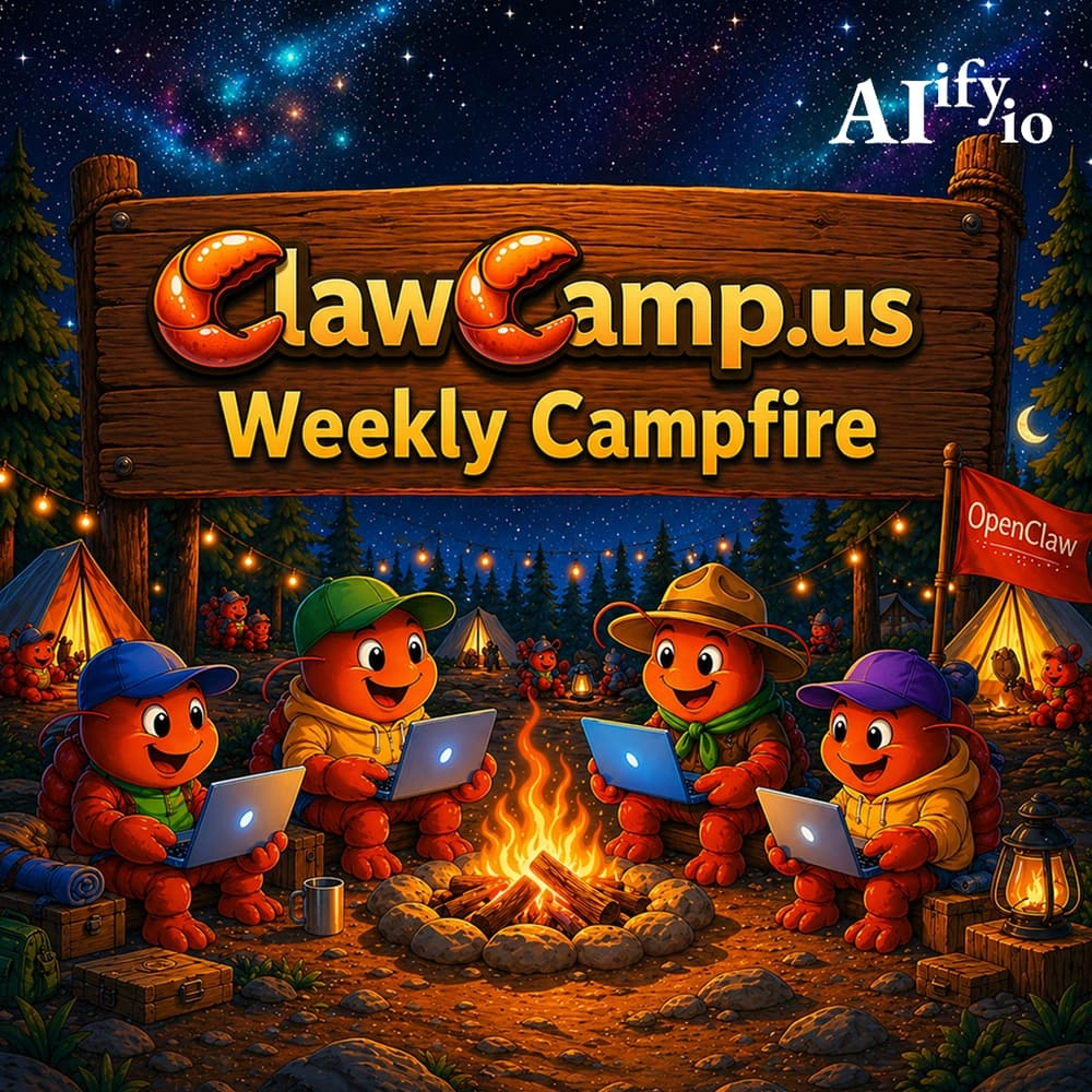 ClawCamp, May 4th, Campfire