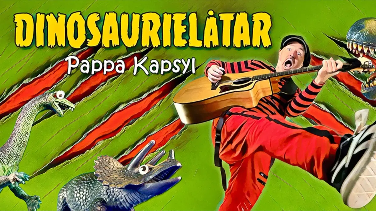 PAPPA KAPSYL - DINOSAURIELÅTAR