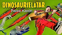 PAPPA KAPSYL - DINOSAURIELÅTAR