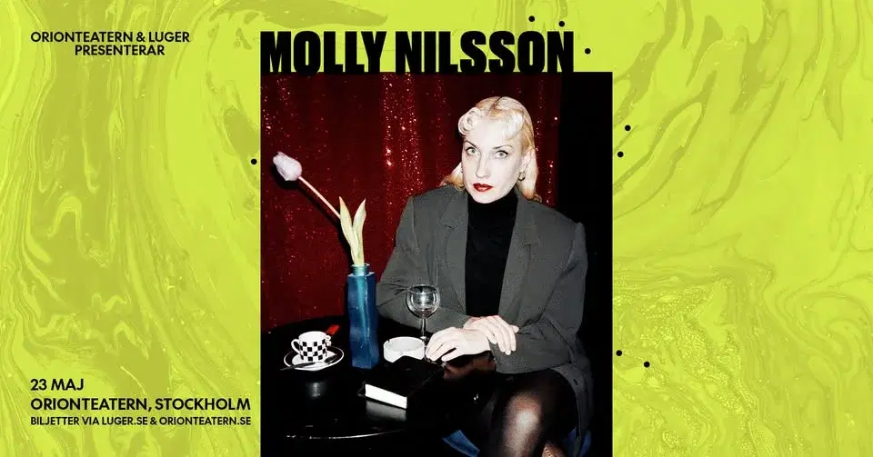 Molly Nilsson | 23 maj | Orionteatern, Stockholm