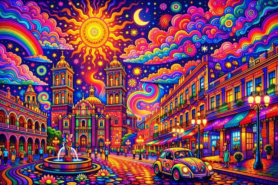 SINCRONÍA Psychedelic Trance Experience / The Night Sky
