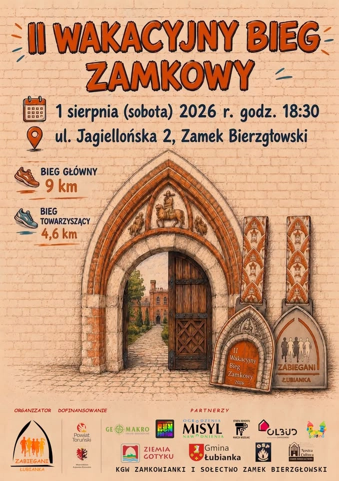 II WAKACYJNY BIEG ZAMKOWY