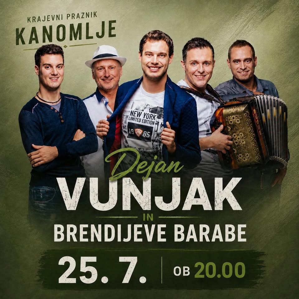 KRAJEVNI PRAZNIK KANOMLJE Z DEJANOM VUNJAKOM