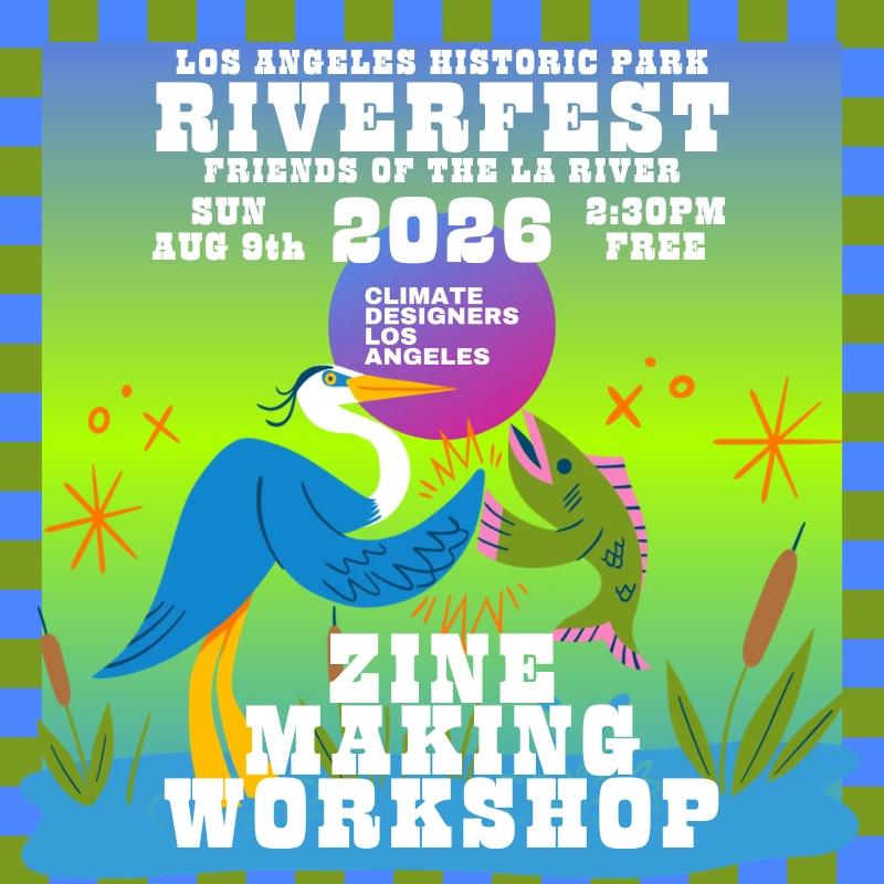 🎨Zine Making Workshop at RiverFest!